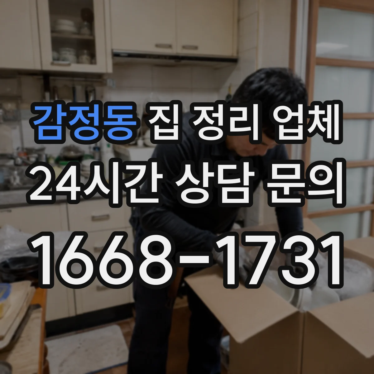감정동 집 정리 업체