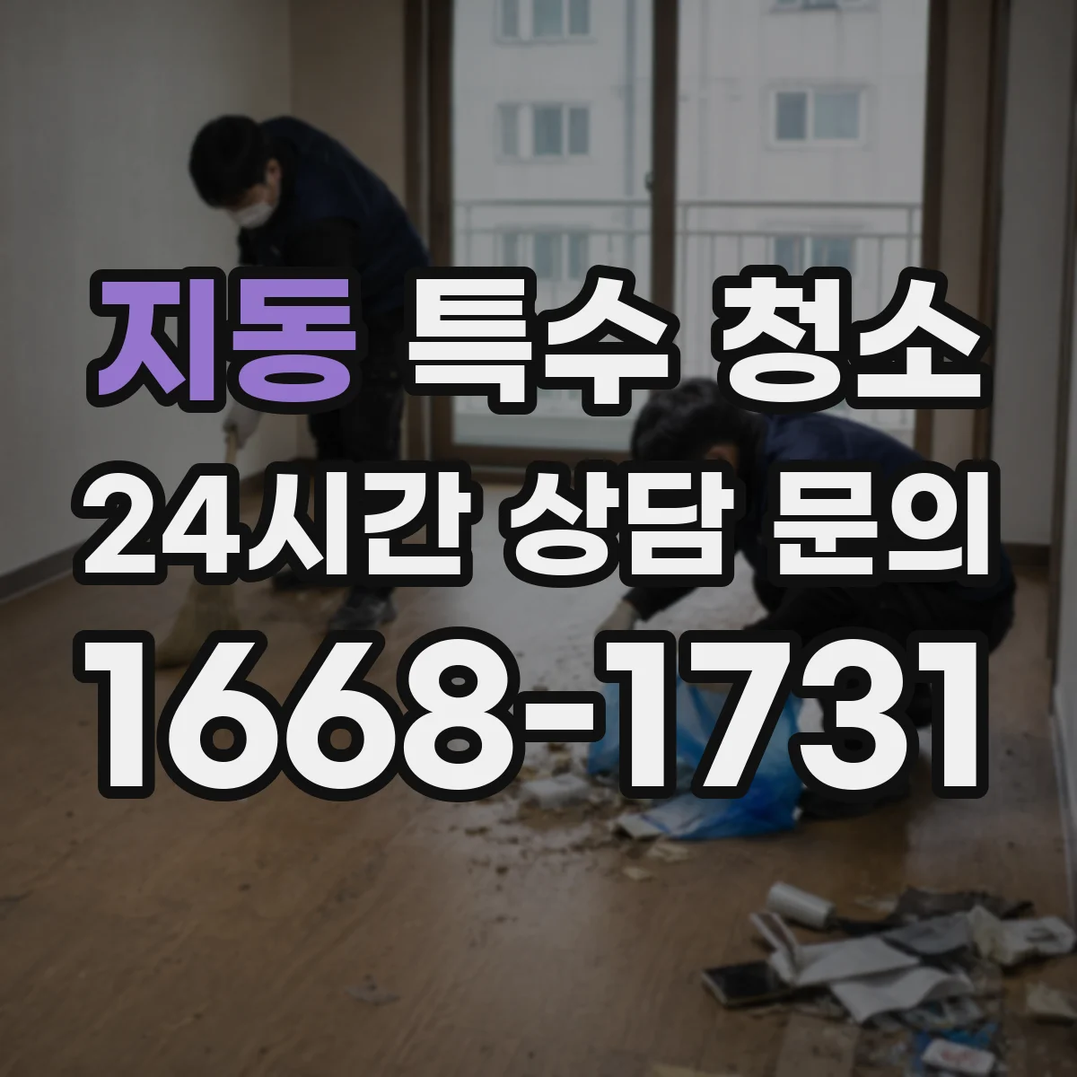 지동 특수 청소
