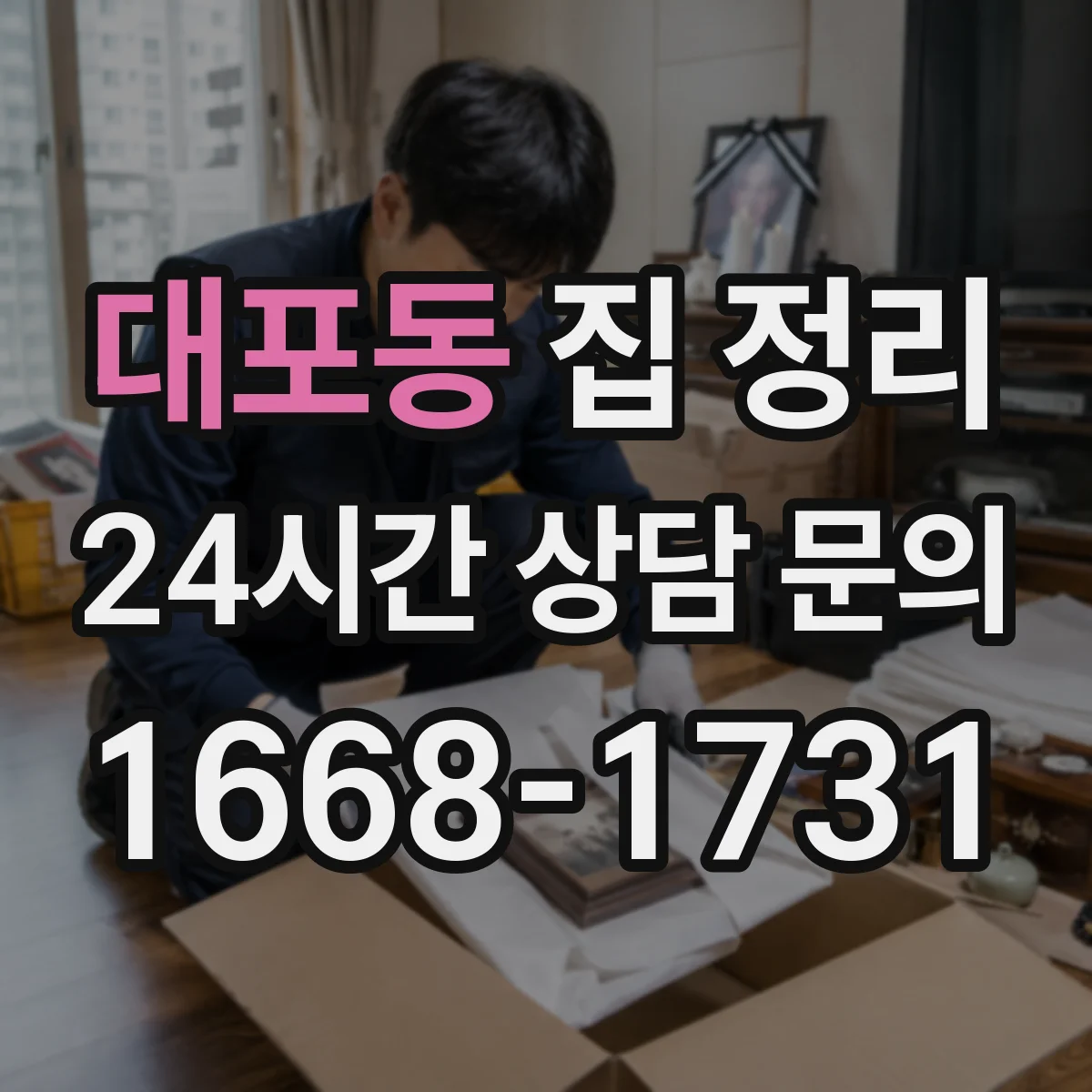 대포동 집 정리
