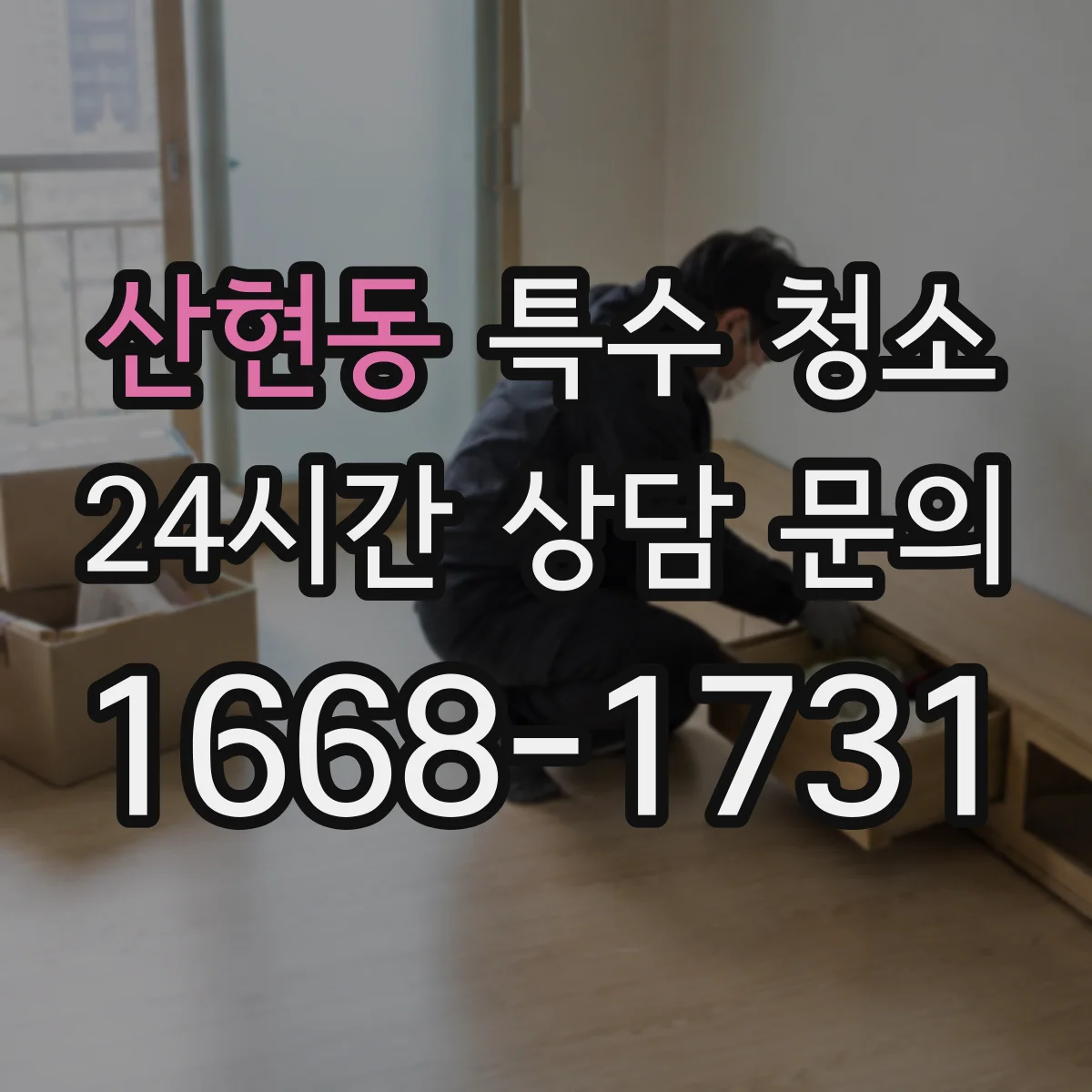 산현동 특수 청소