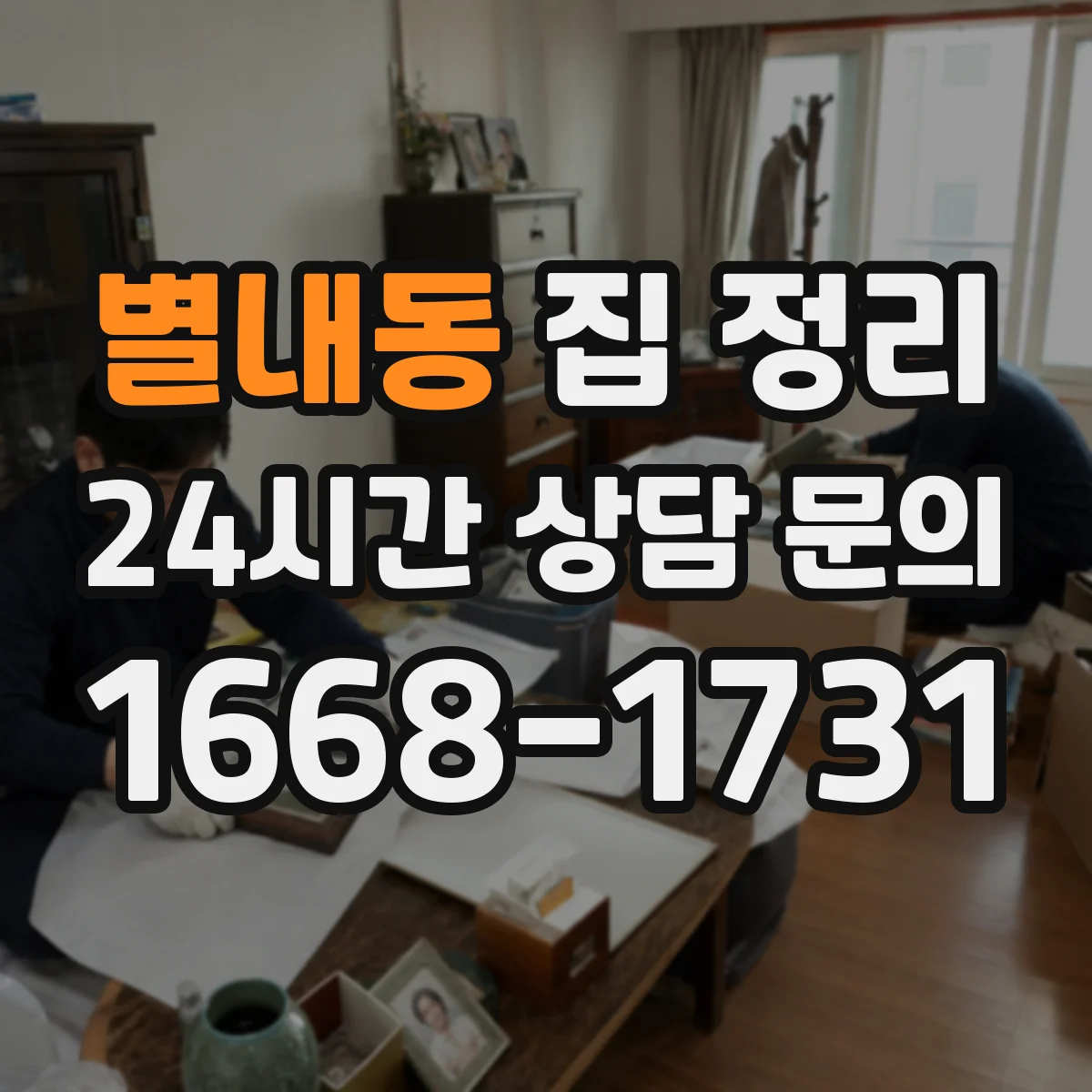 별내동 집 정리