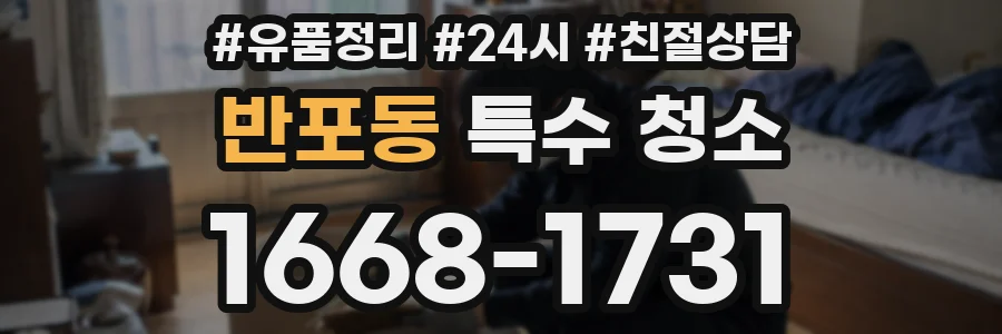 반포동 특수 청소