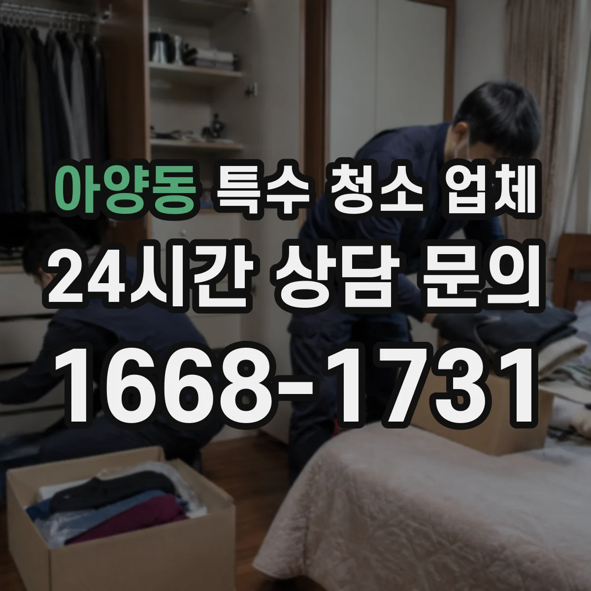 아양동 특수 청소 업체