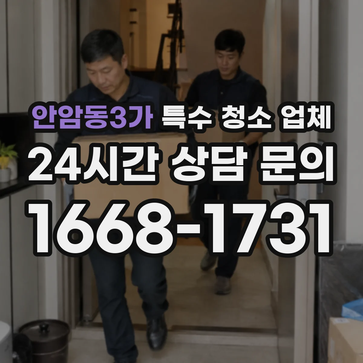 안암동3가 특수 청소 업체