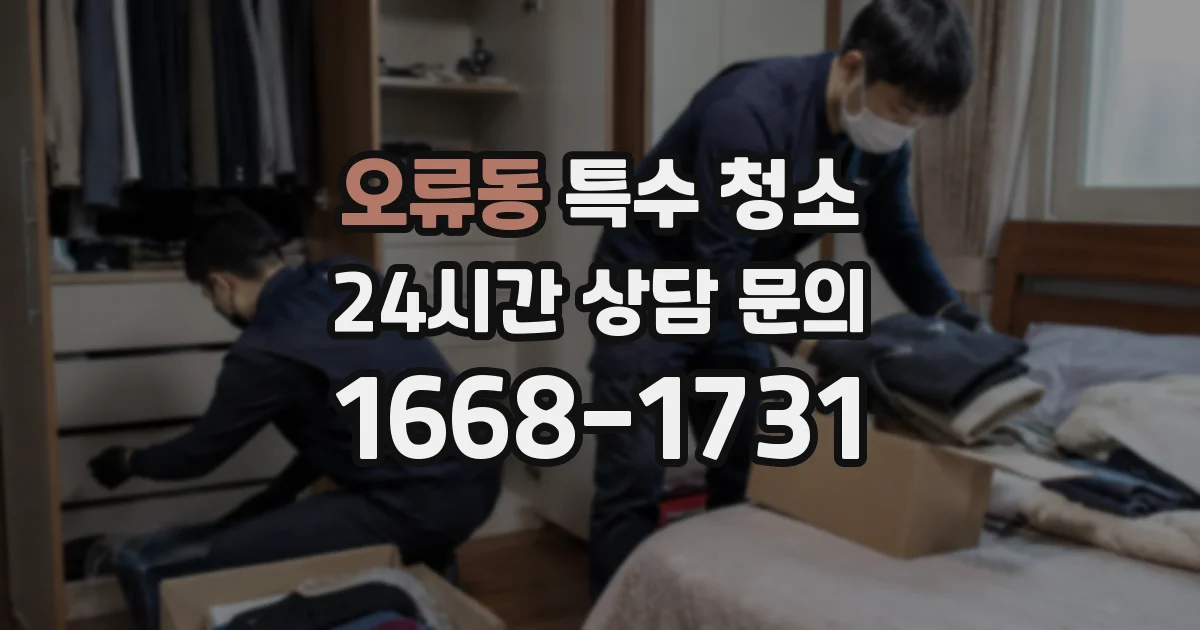 오류동 특수 청소
