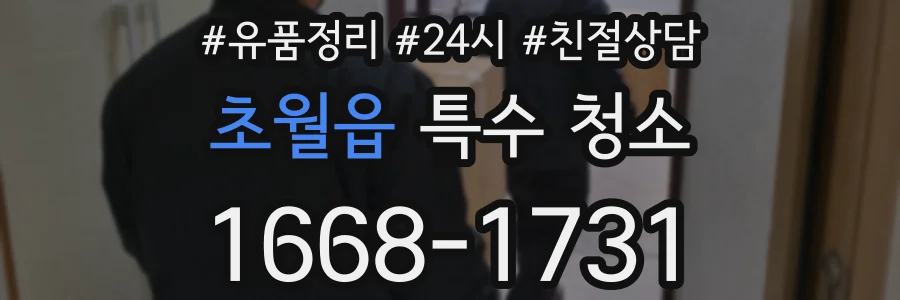 초월읍 특수 청소