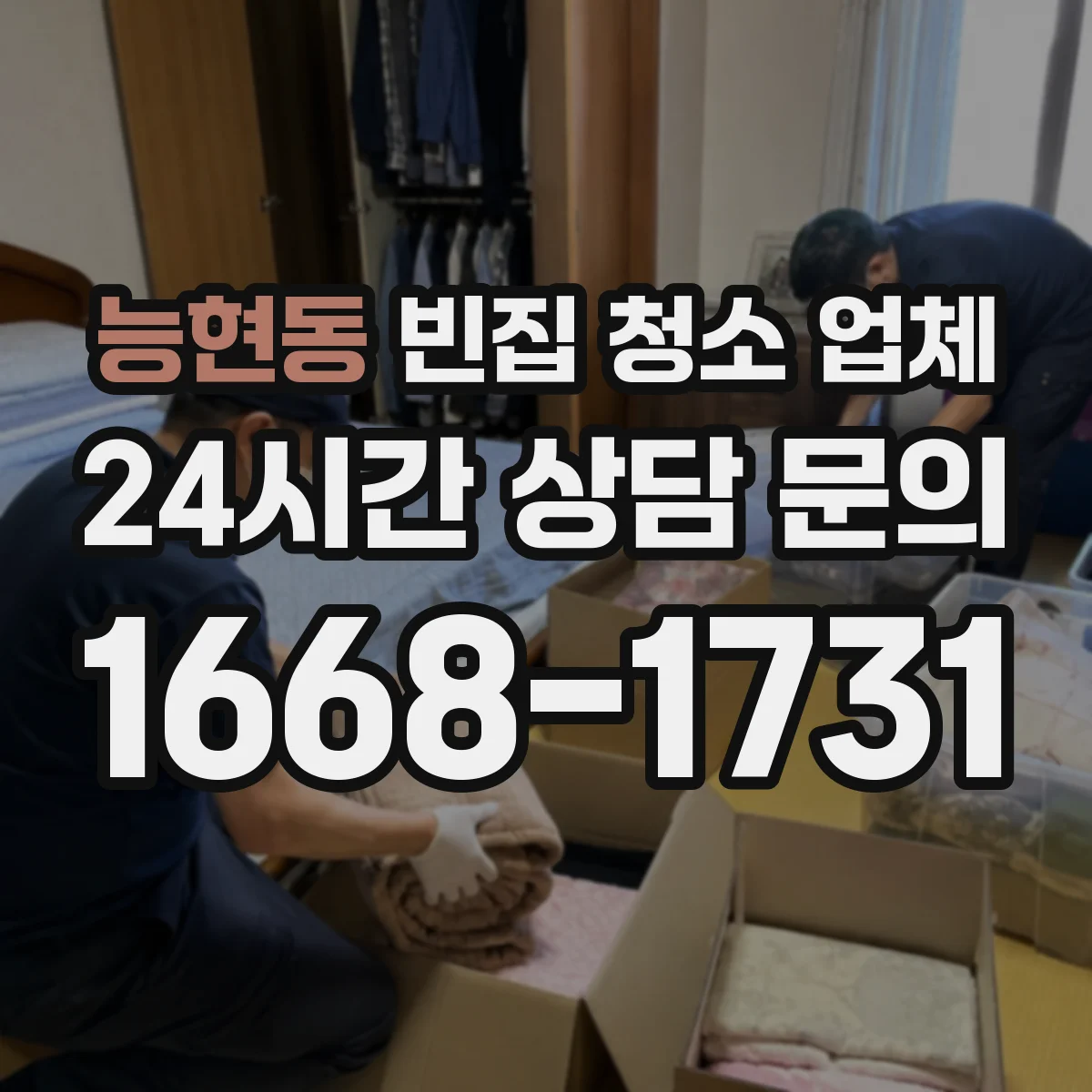 능현동 빈집 청소 업체