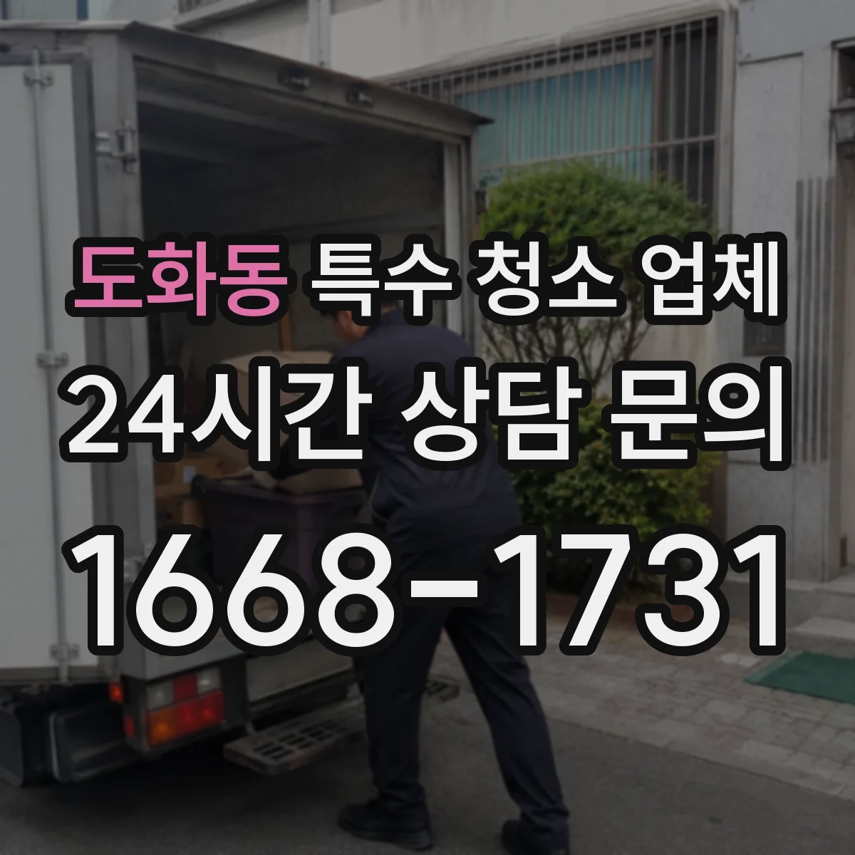 도화동 특수 청소 업체