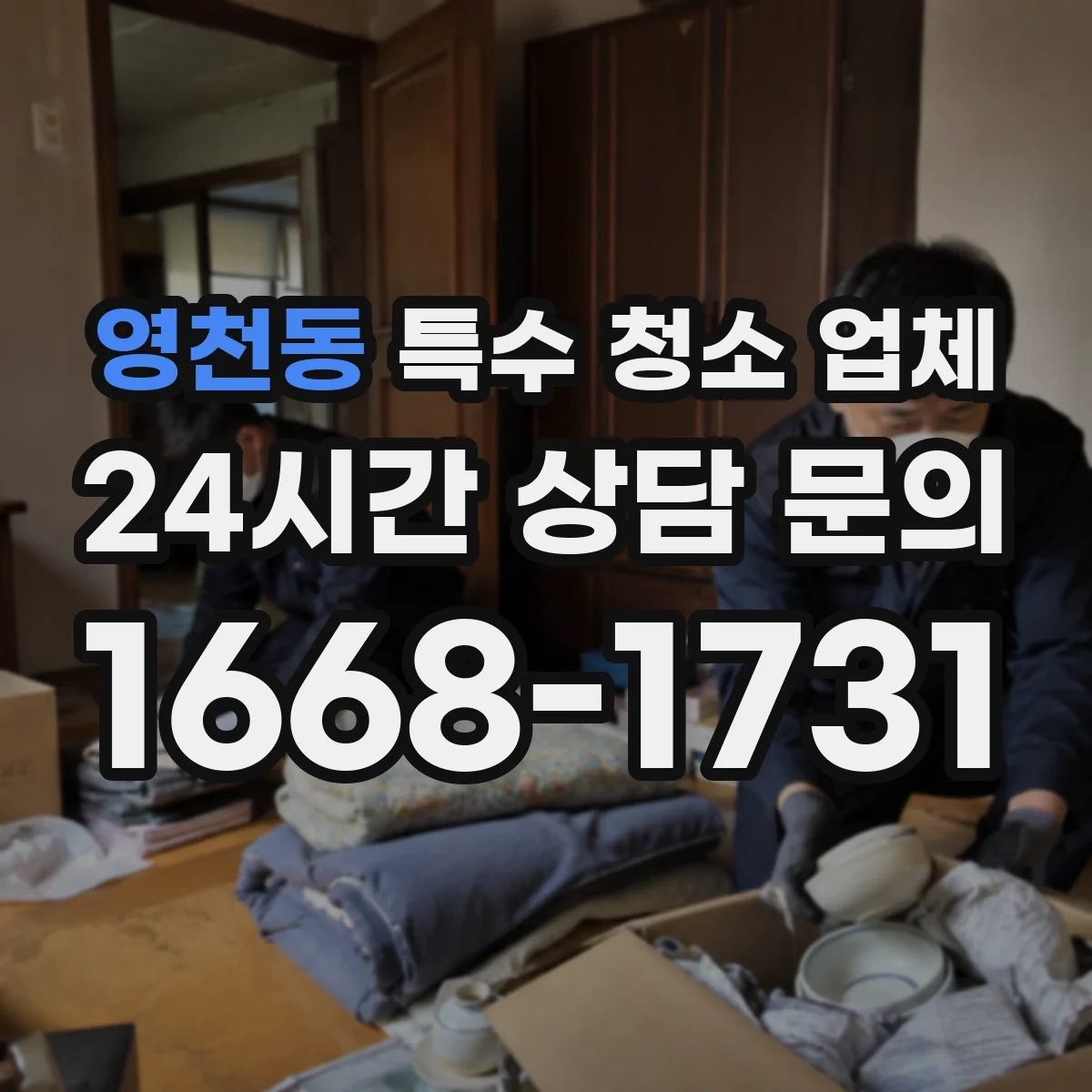 영천동 특수 청소 업체