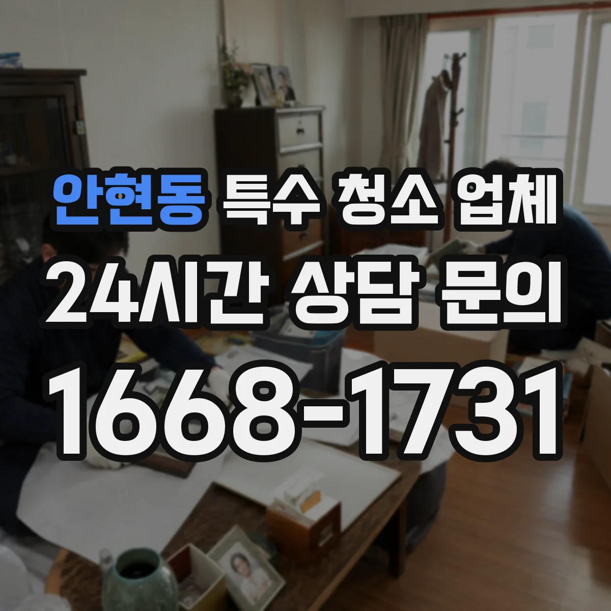 안현동 특수 청소 업체