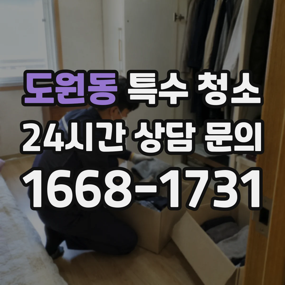 도원동 특수 청소