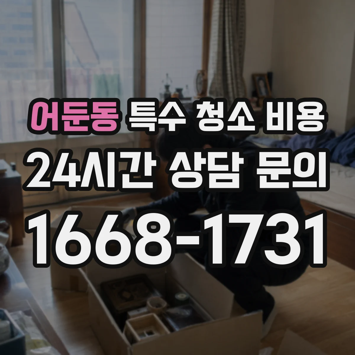 어둔동 특수 청소 비용