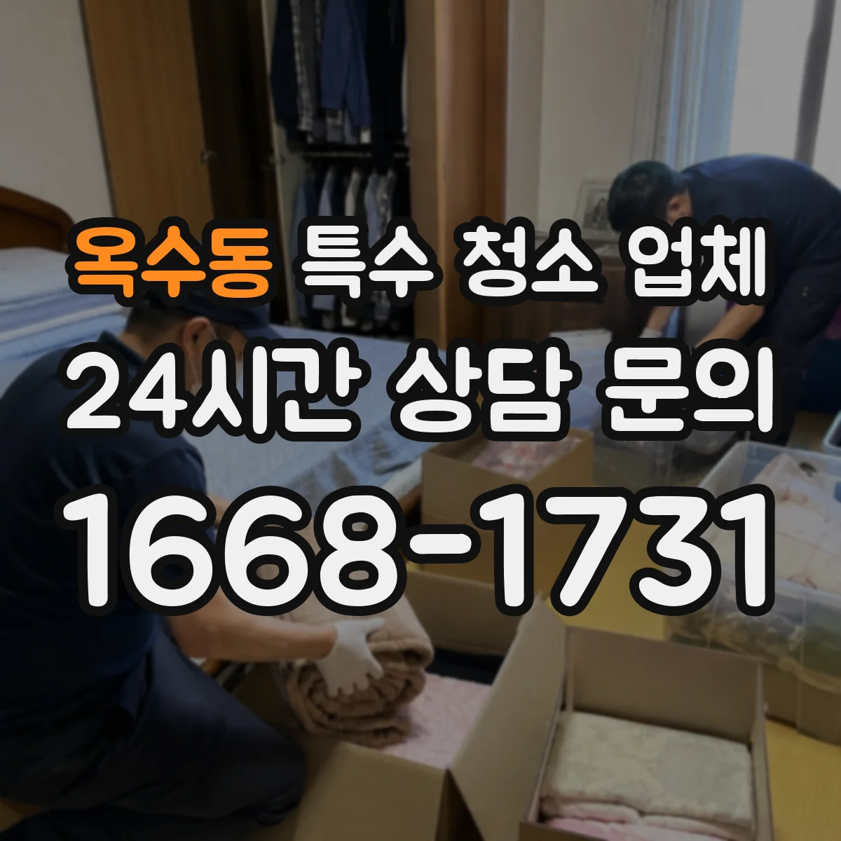옥수동 특수 청소 업체