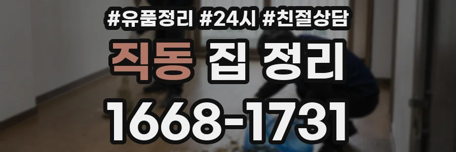 직동 집 정리