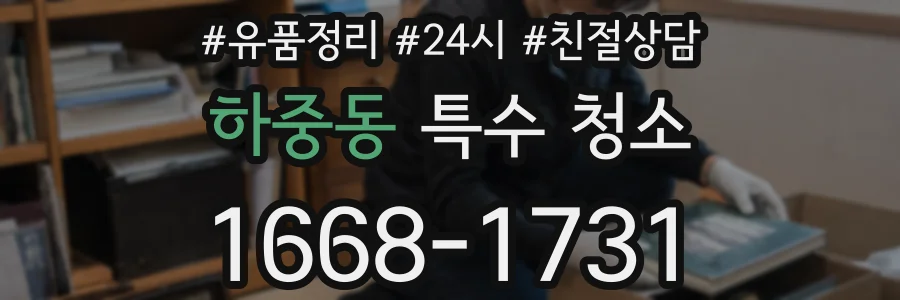 하중동 특수 청소
