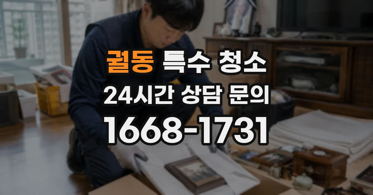 궐동 특수 청소