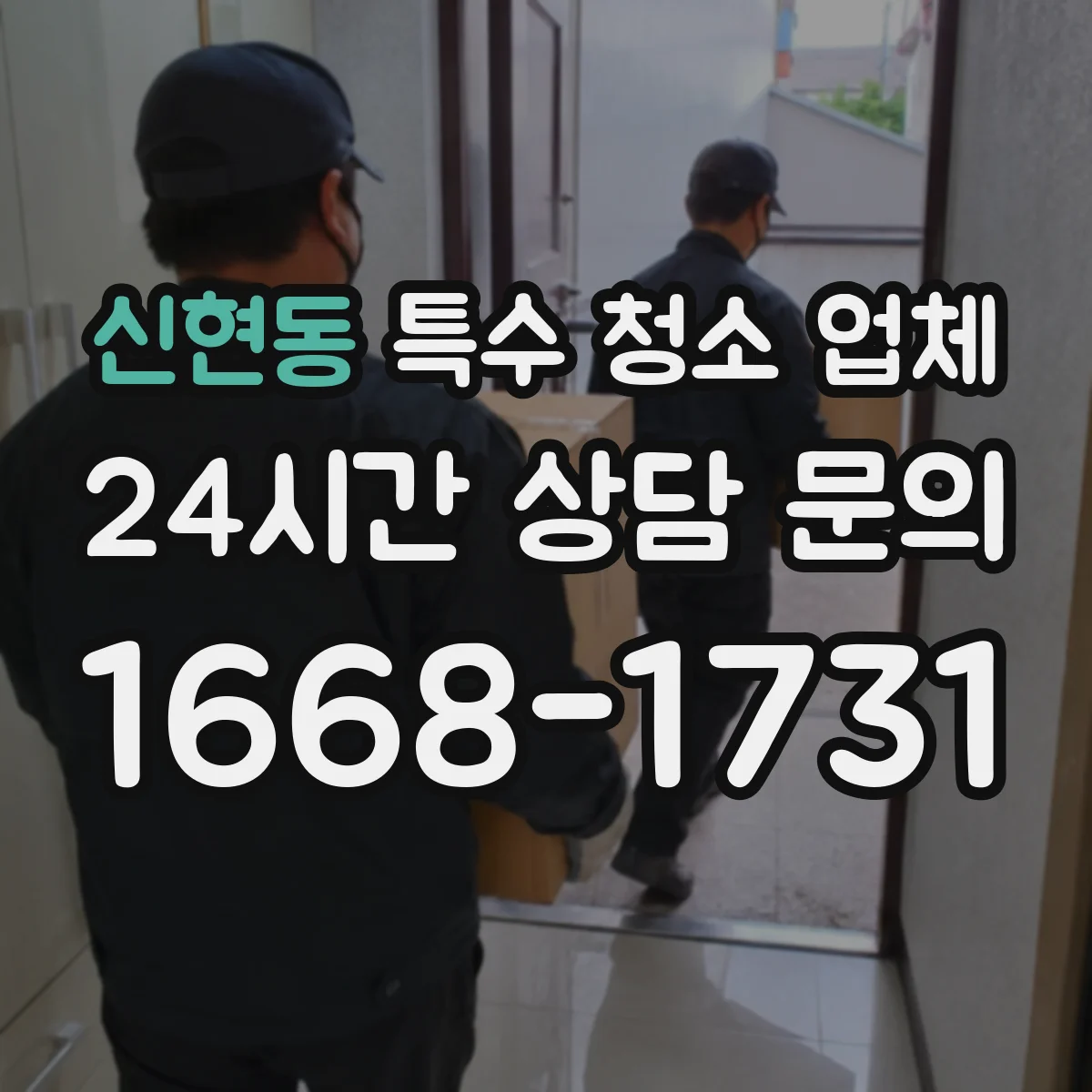 신현동 특수 청소 업체