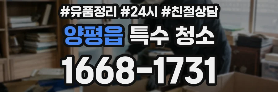 양평읍 특수 청소