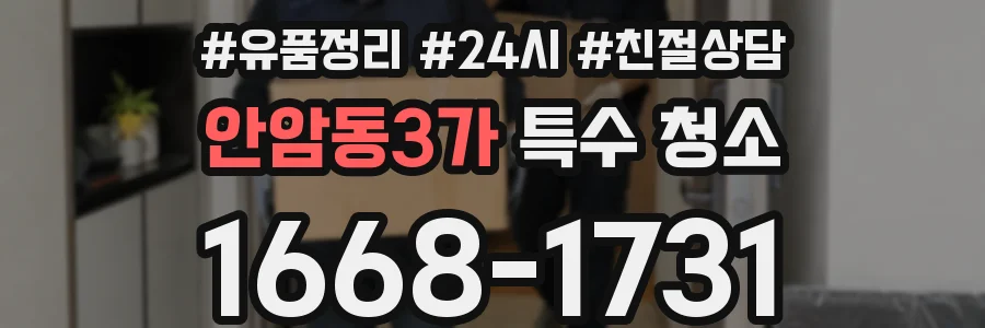 안암동3가 특수 청소