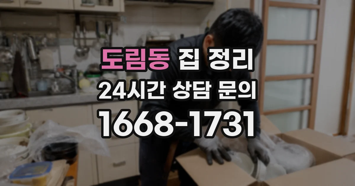 도림동 집 정리
