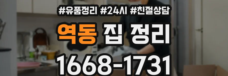역동 집 정리