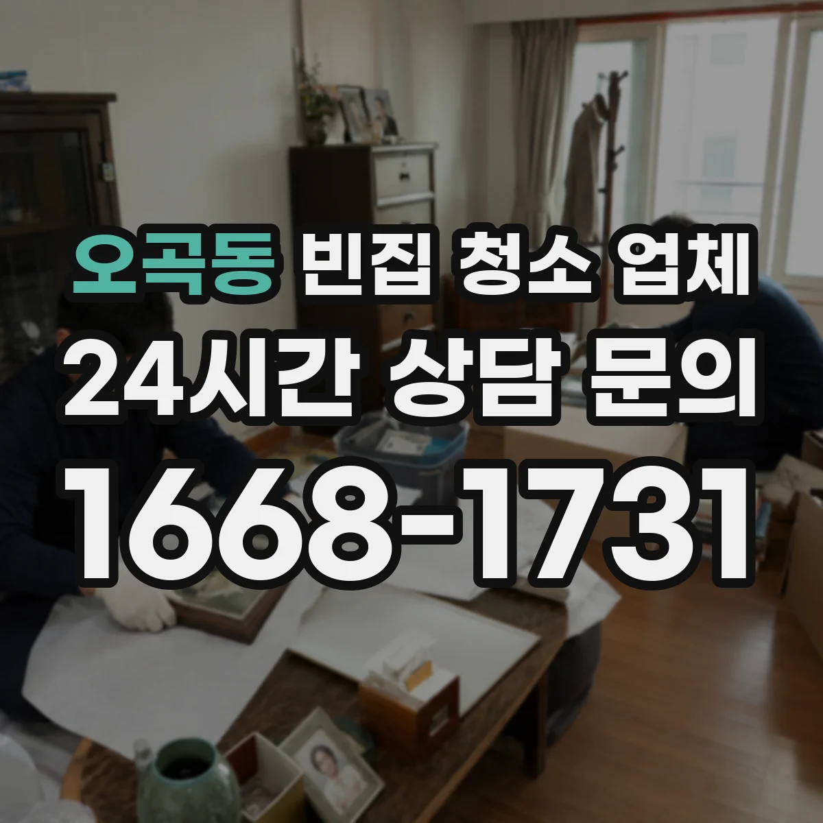 오곡동 빈집 청소 업체
