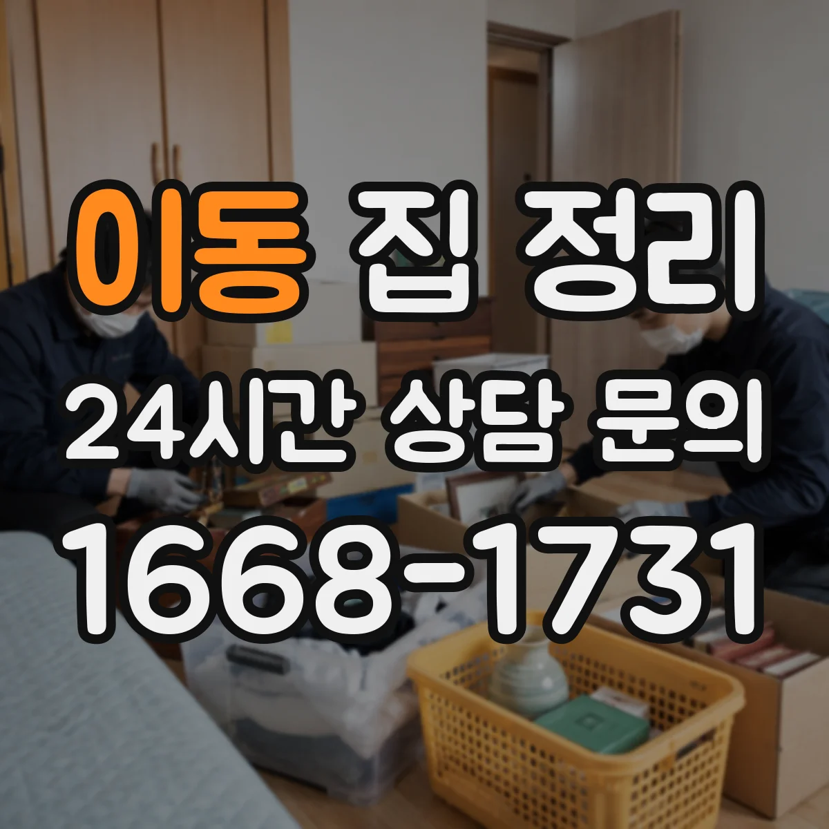 이동 집 정리