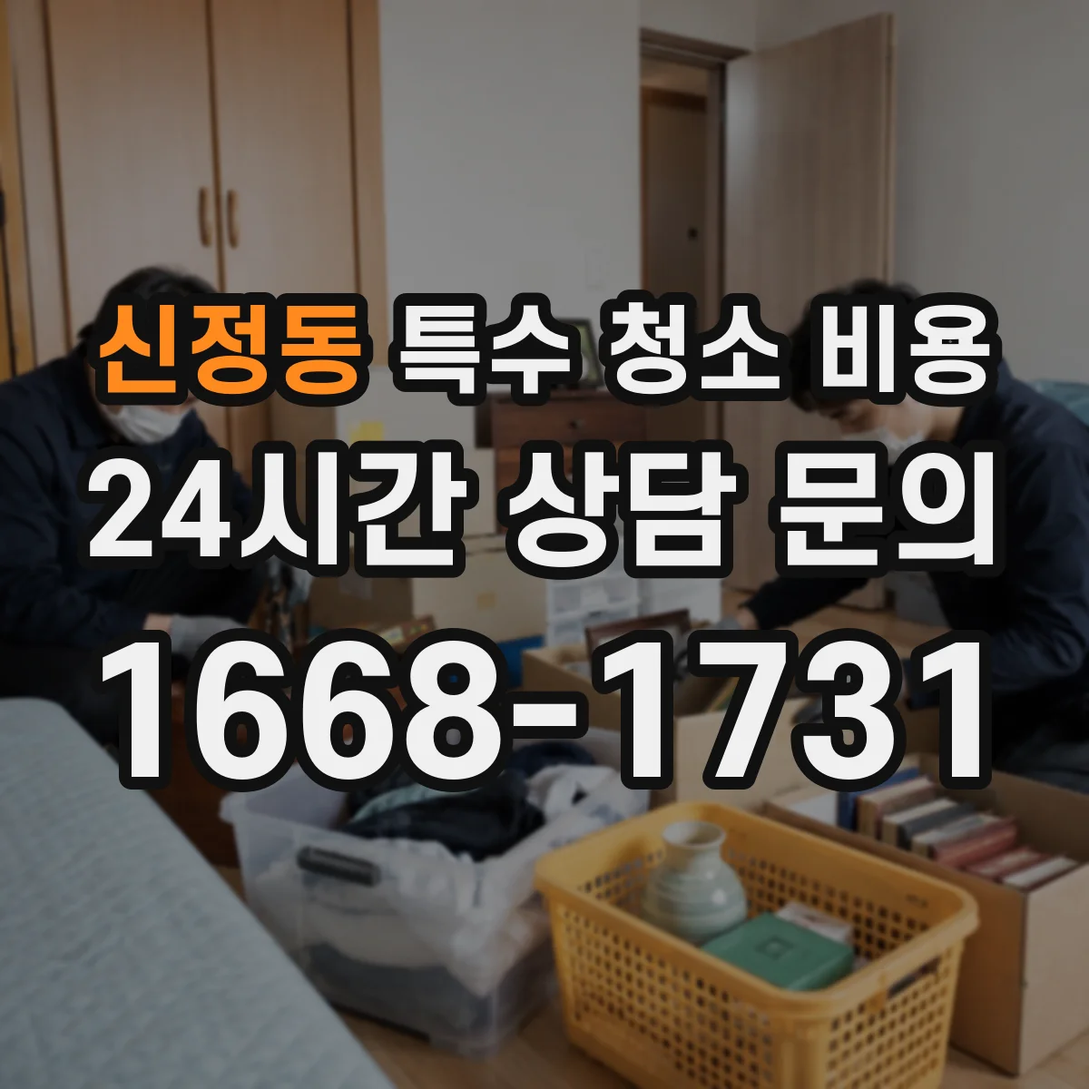 신정동 특수 청소 비용