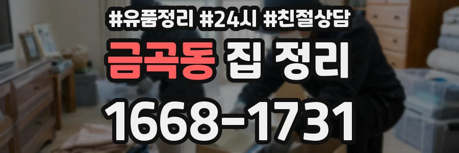 금곡동 집 정리