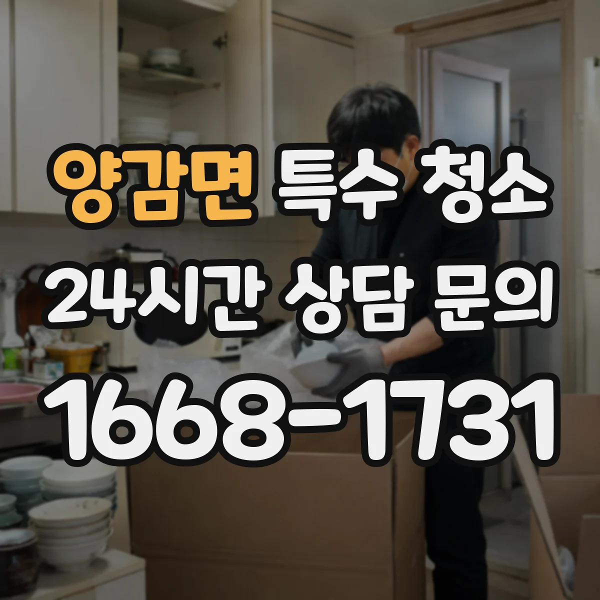 양감면 특수 청소
