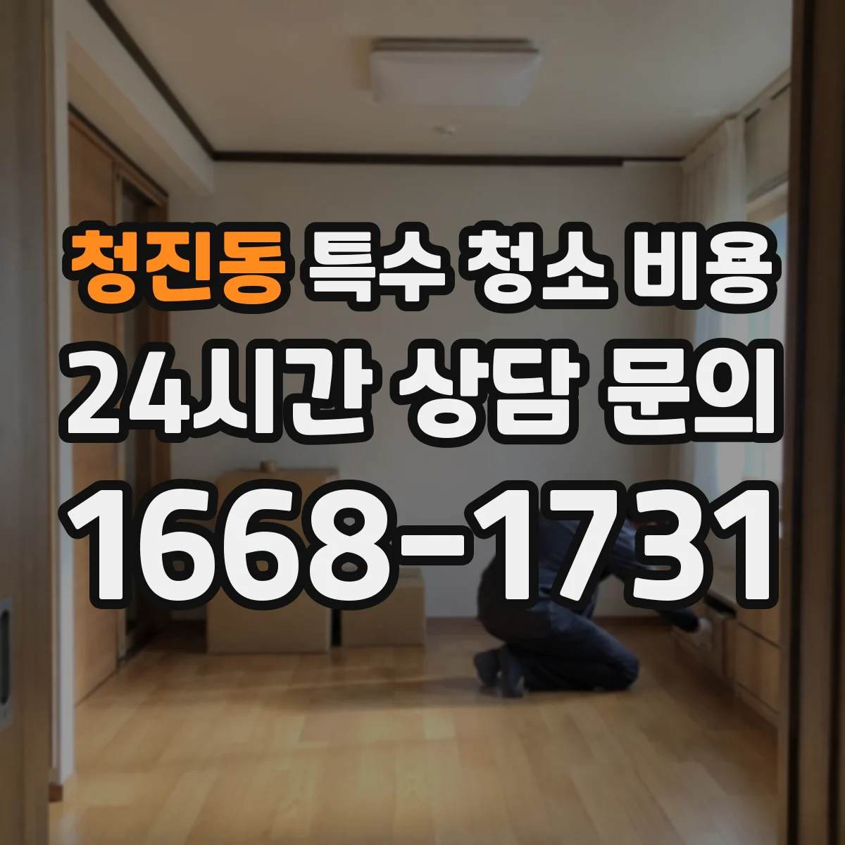 청진동 특수 청소 비용 세정제·살균제 사용 여부에 따른 비용 차이