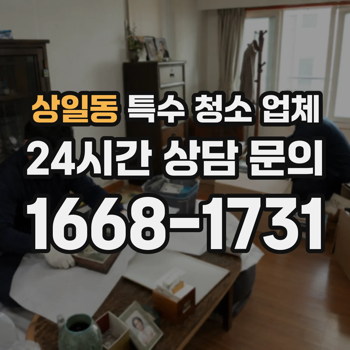 상일동 특수 청소 업체