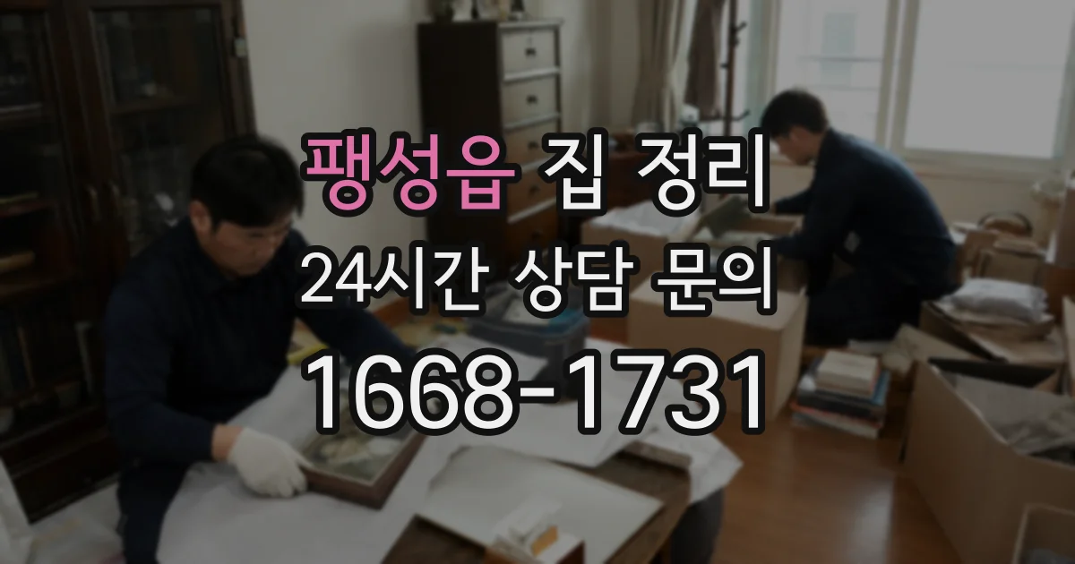 팽성읍 집 정리