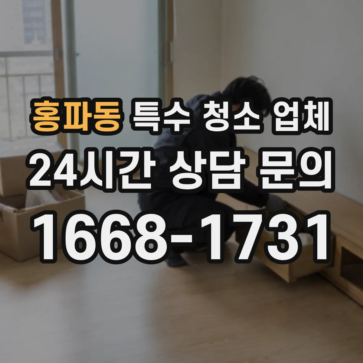 홍파동 특수 청소 업체