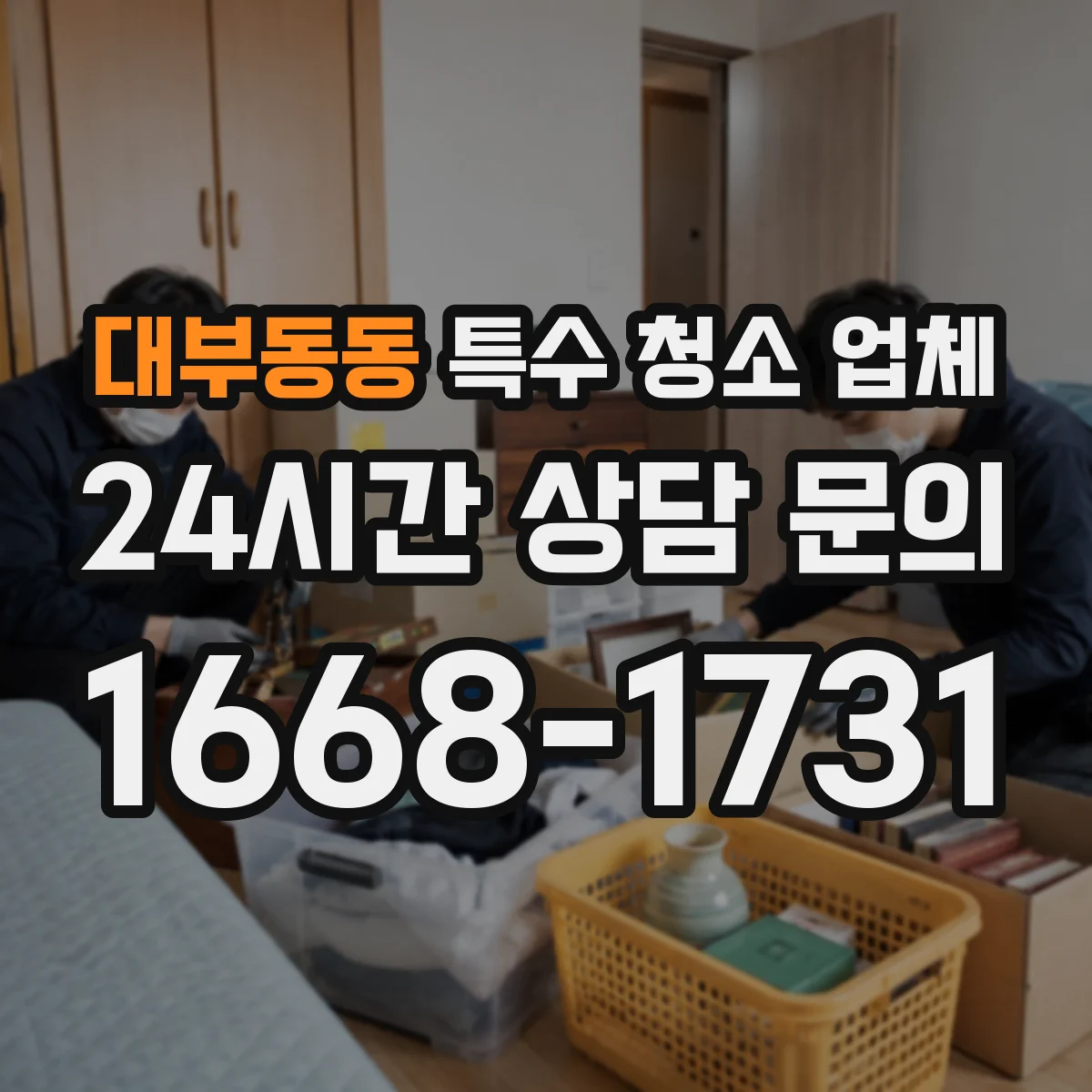 대부동동 특수 청소 업체