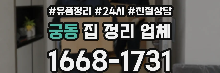 궁동 집 정리 업체