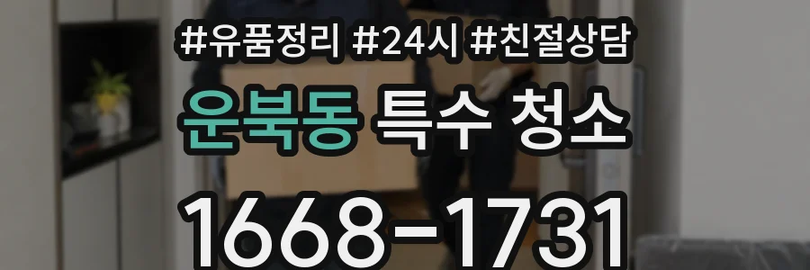 운북동 특수 청소