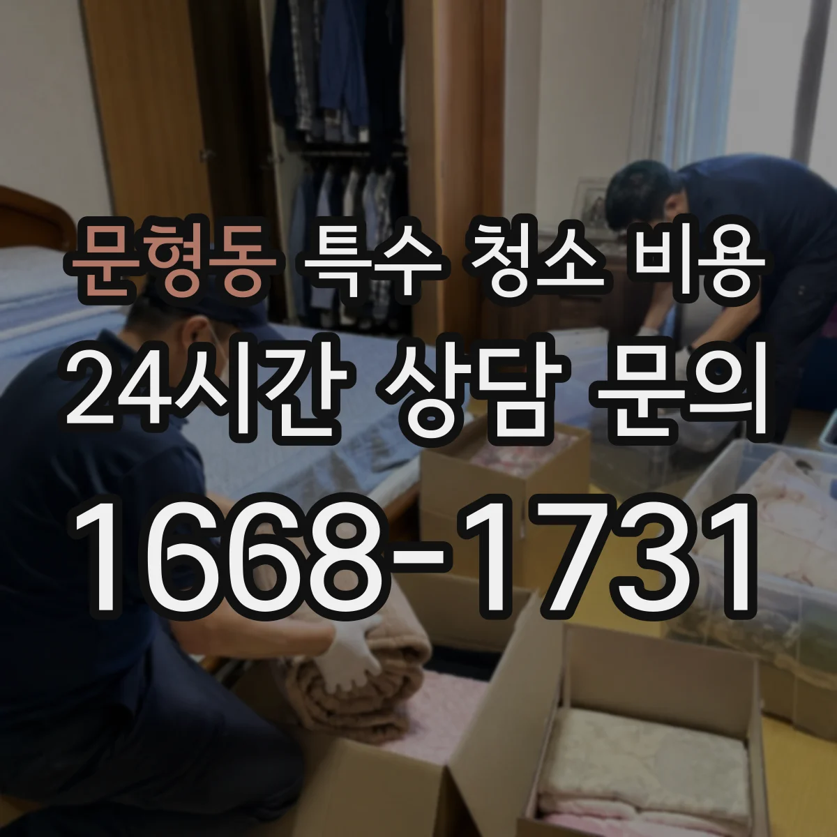 문형동 특수 청소 비용