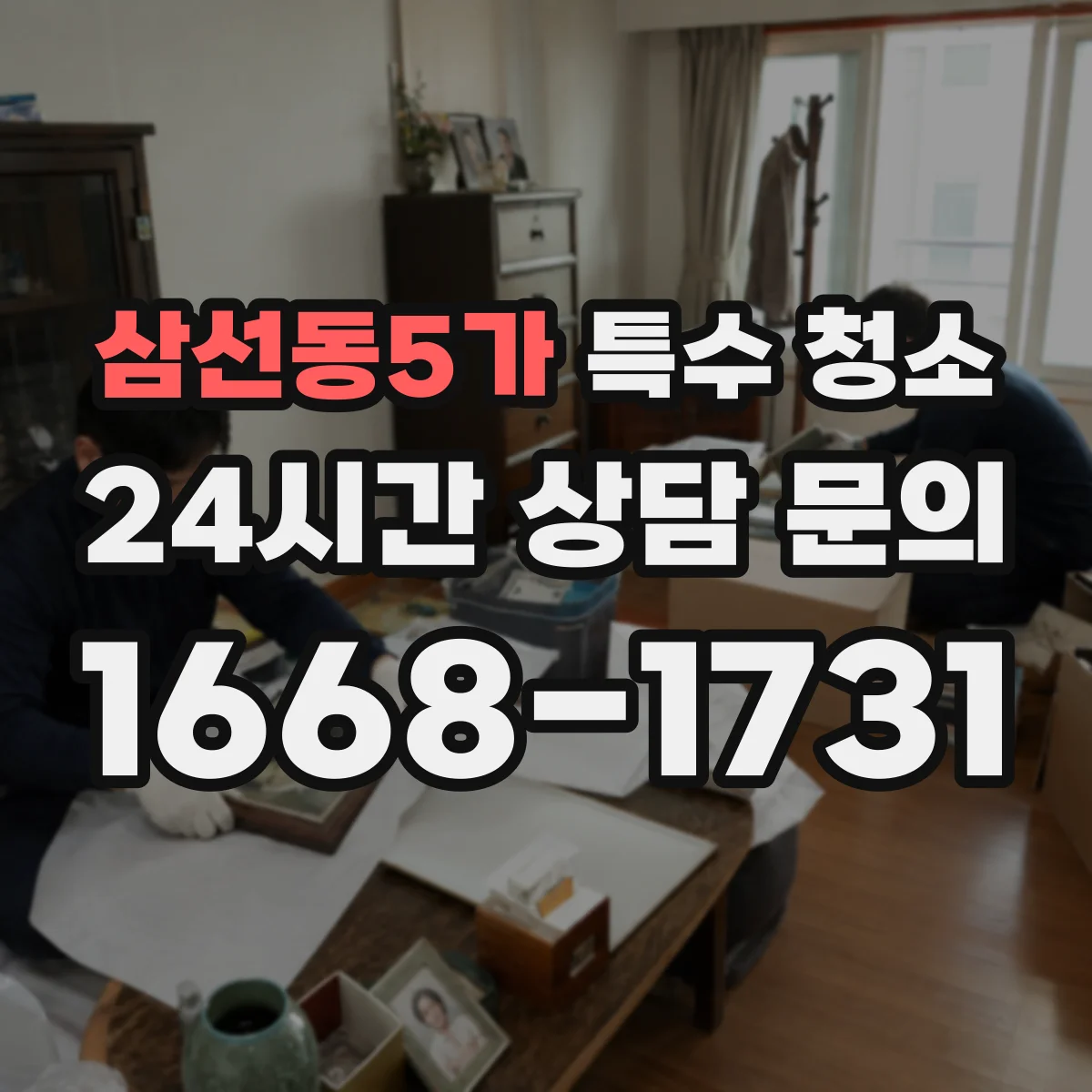 삼선동5가 특수 청소