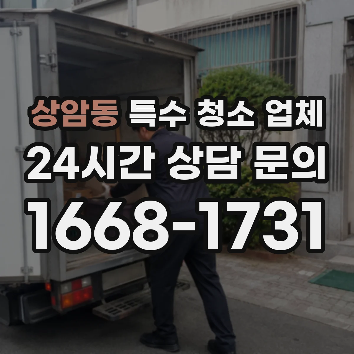 상암동 특수 청소 업체