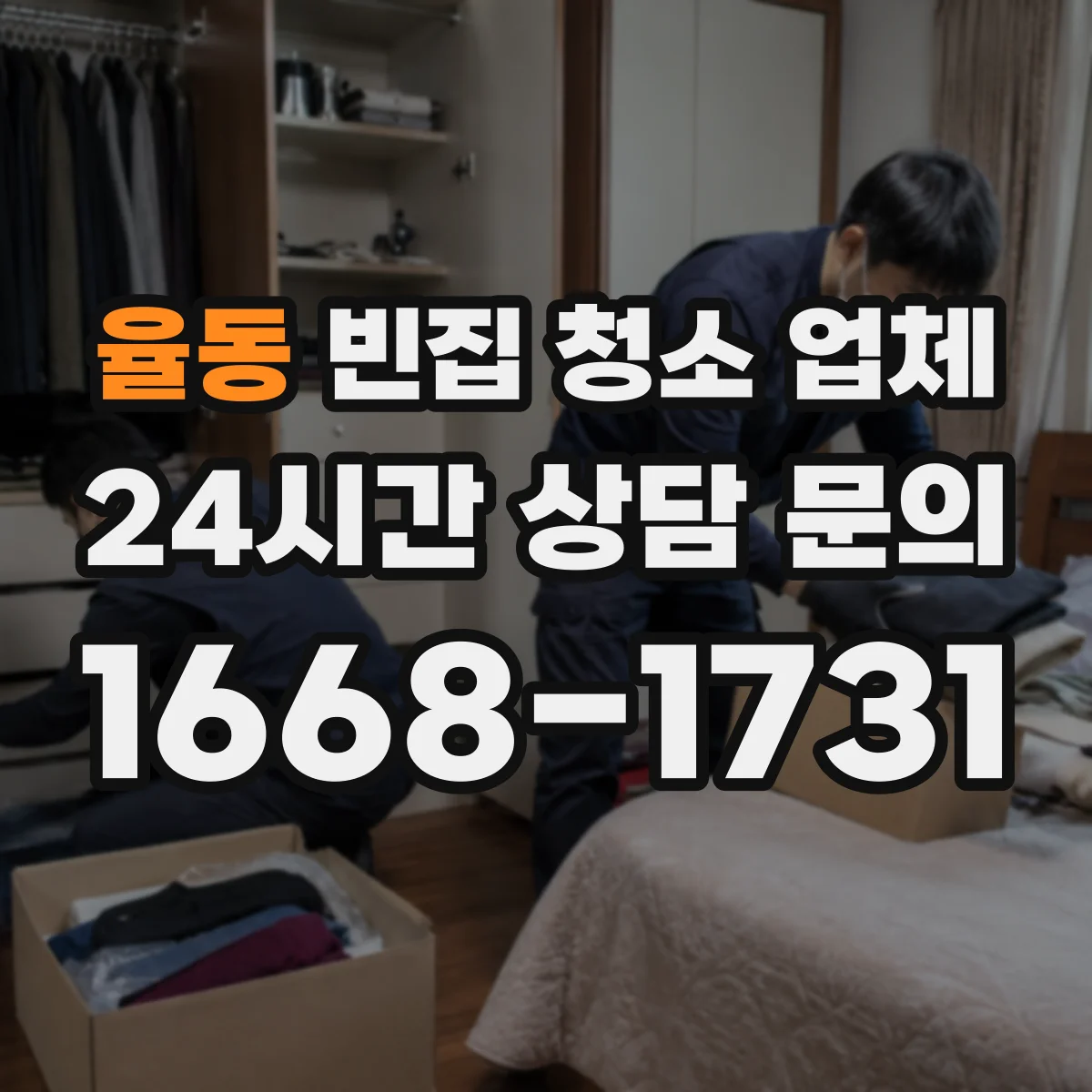 율동 빈집 청소 업체