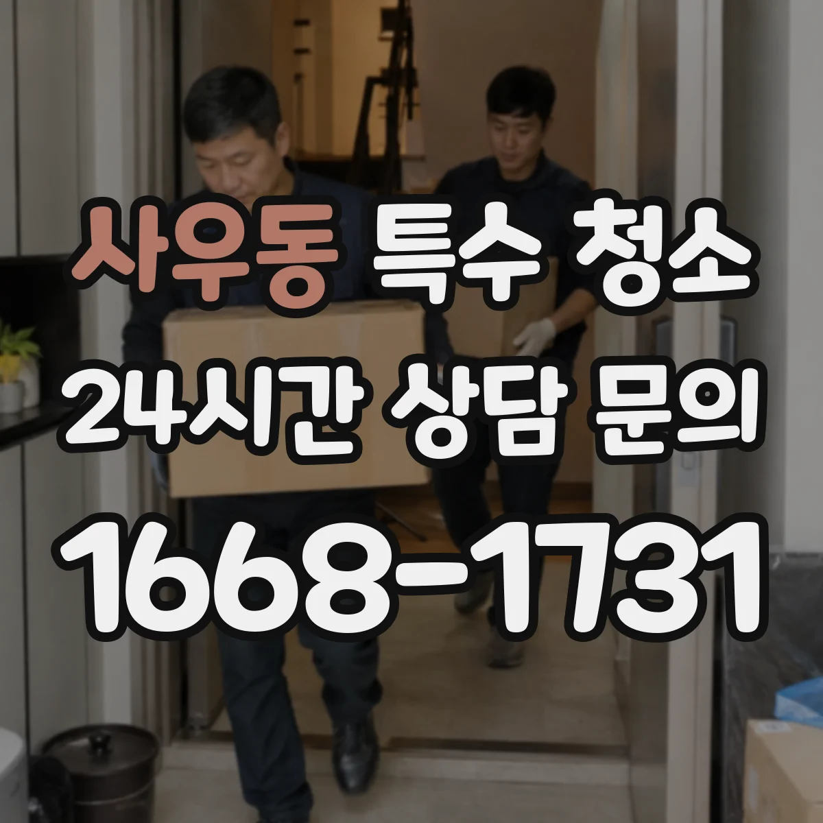 사우동 특수 청소