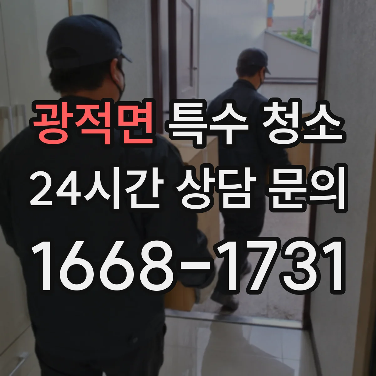 광적면 특수 청소