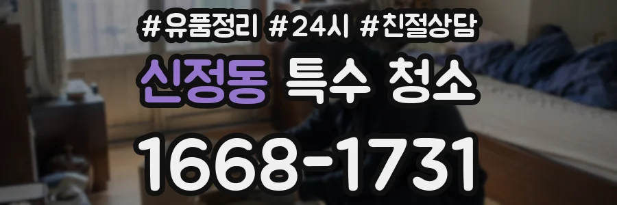 신정동 특수 청소
