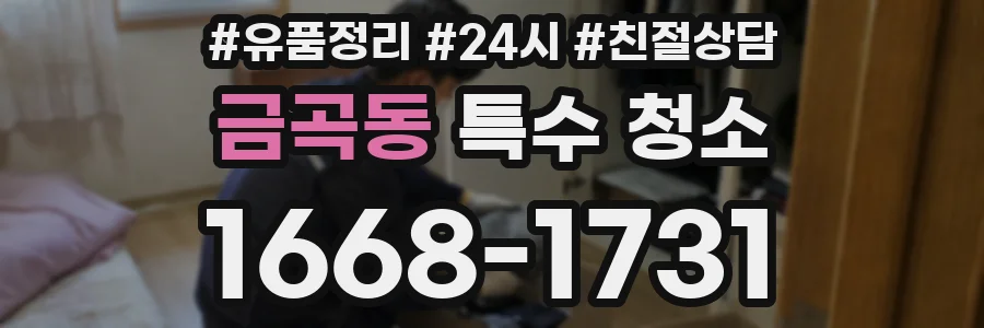 금곡동 특수 청소
