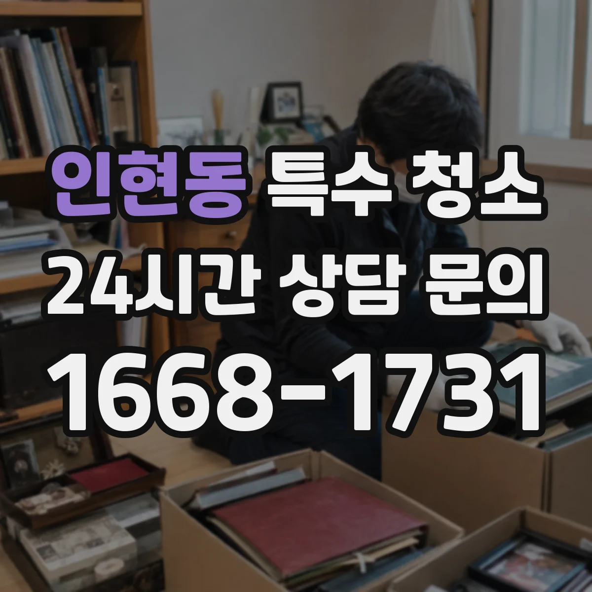인현동 특수 청소