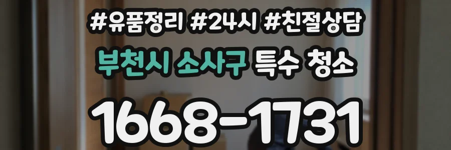 부천시 소사구 특수 청소