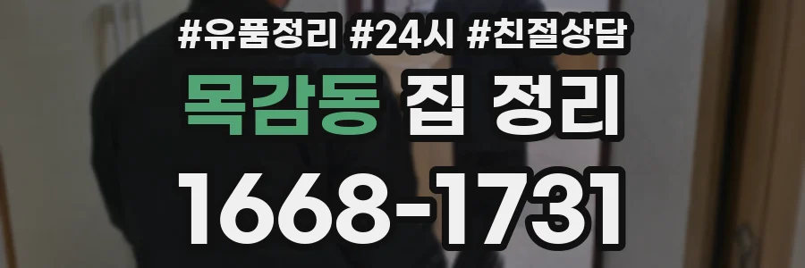 목감동 집 정리
