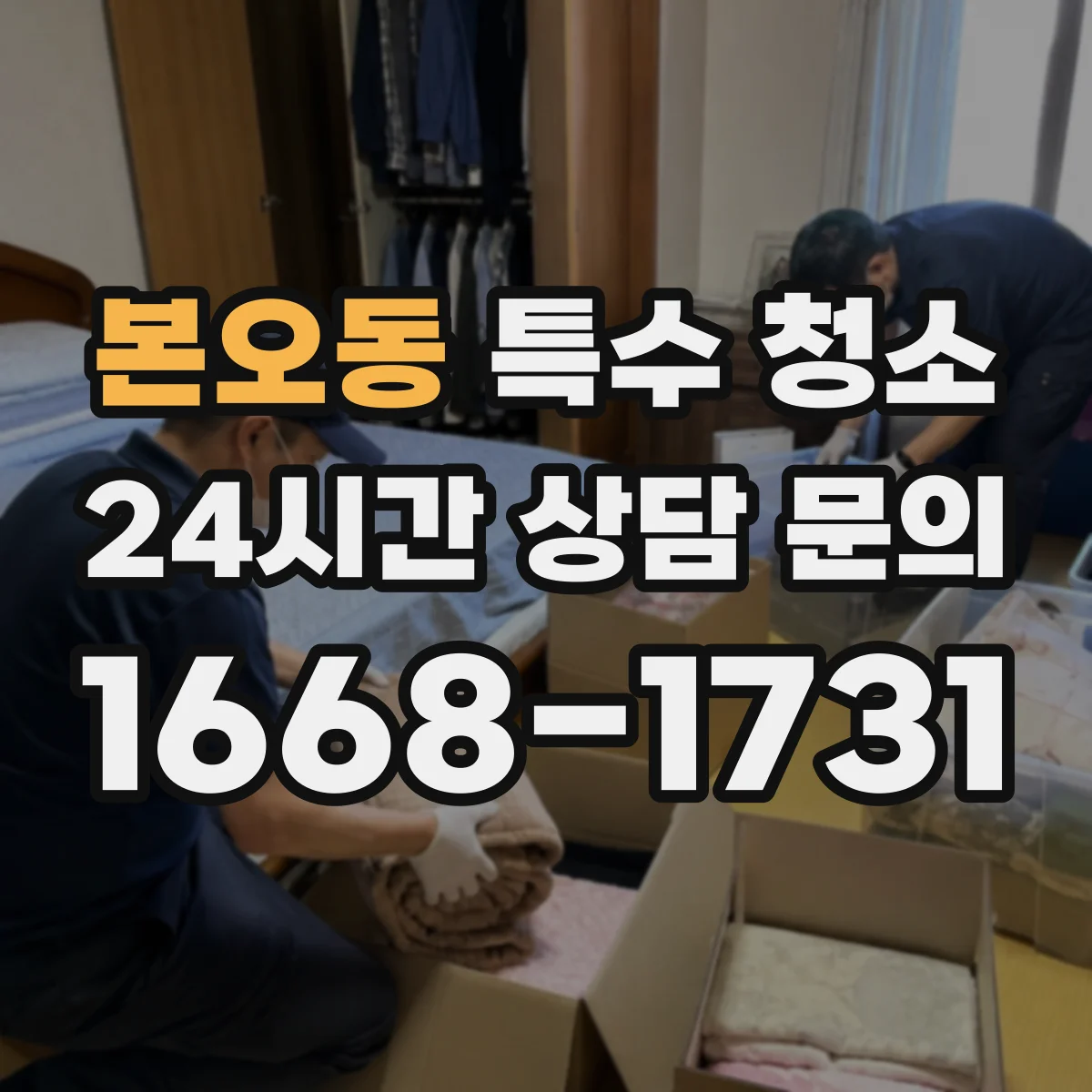 본오동 특수 청소