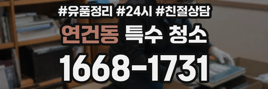 연건동 특수 청소